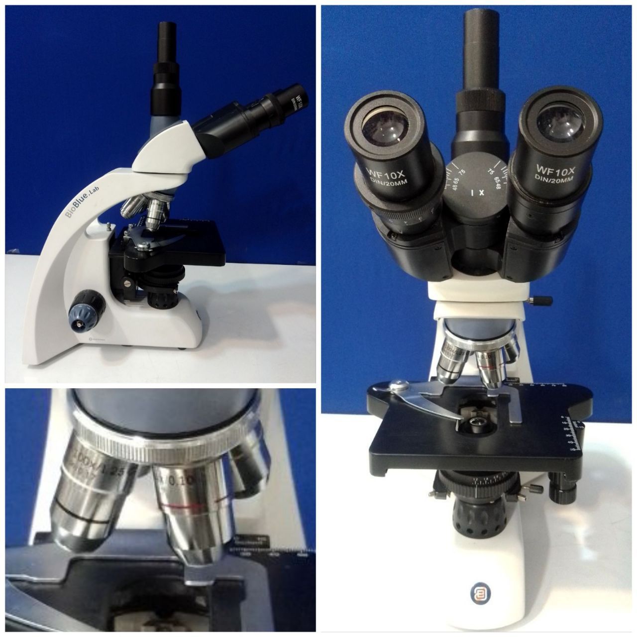 میکروسکوپ سه چشمی bio blue