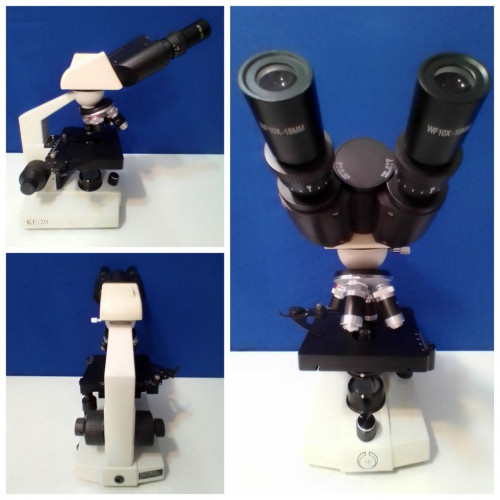 میکروسکوپ دوچشمی بیولوژی دانشجویی مدل ke
