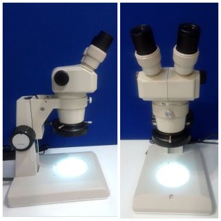 🔬 استریو میکروسکوپ دو چشمی (لوپ) نیکون